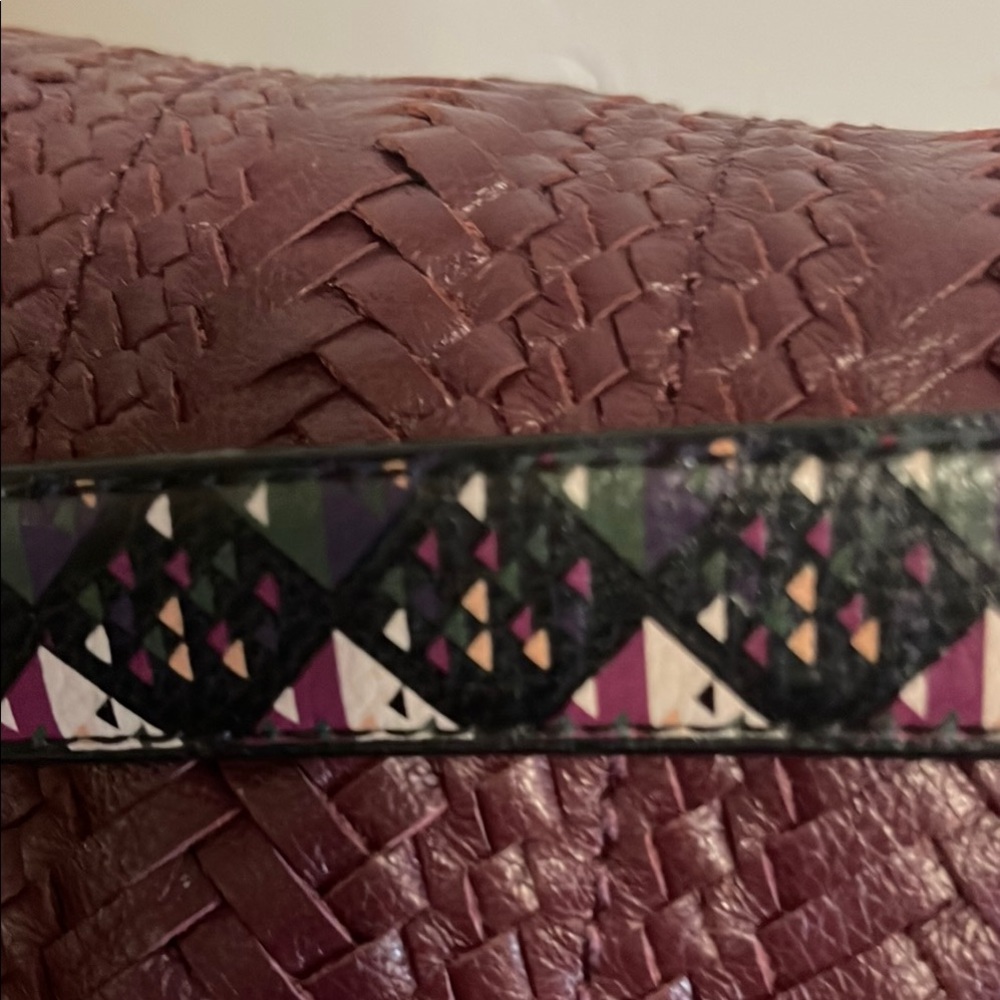The Sak Purple Shoulder Bag with Braided Flap - Picture 8 of 10